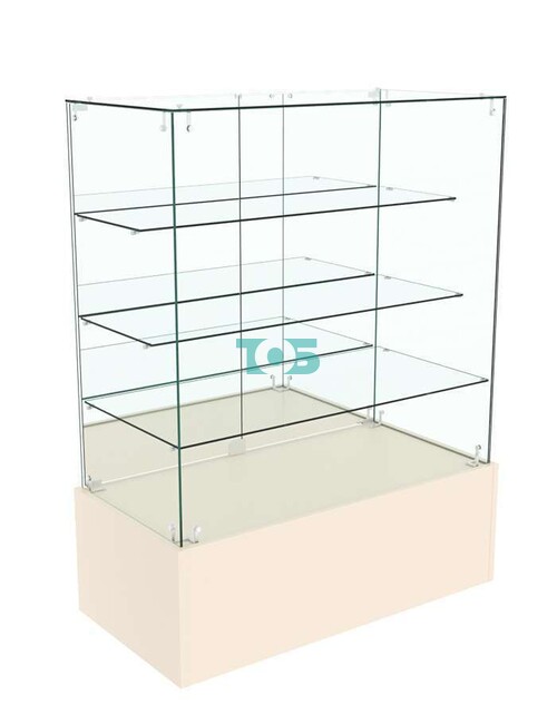 Прилавок ОТРАЖЕНИЕ с зеркальными дверками №8