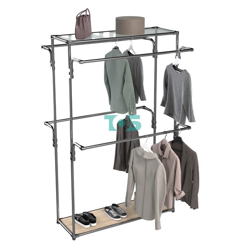 Хромированное вешало БАШНЯ №4