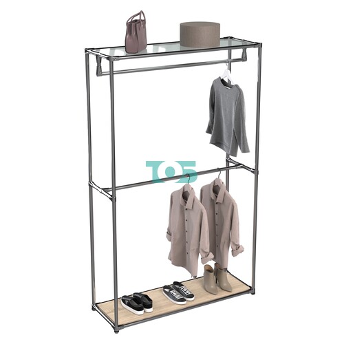 Хромированное вешало БАШНЯ №5