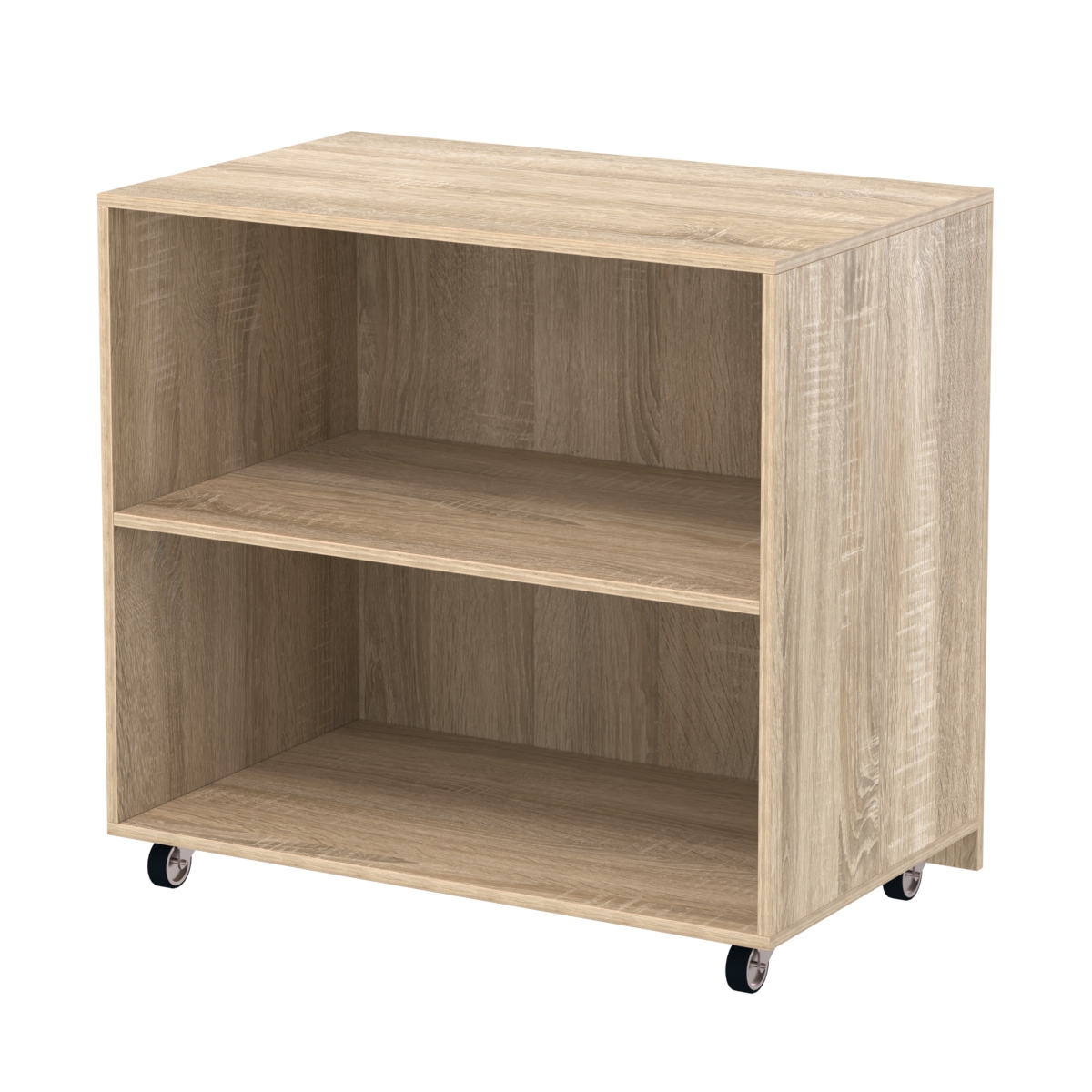 Недорогой прилавок на колесах под декоративные молдинги №ПДМ-16 Дуб сонома