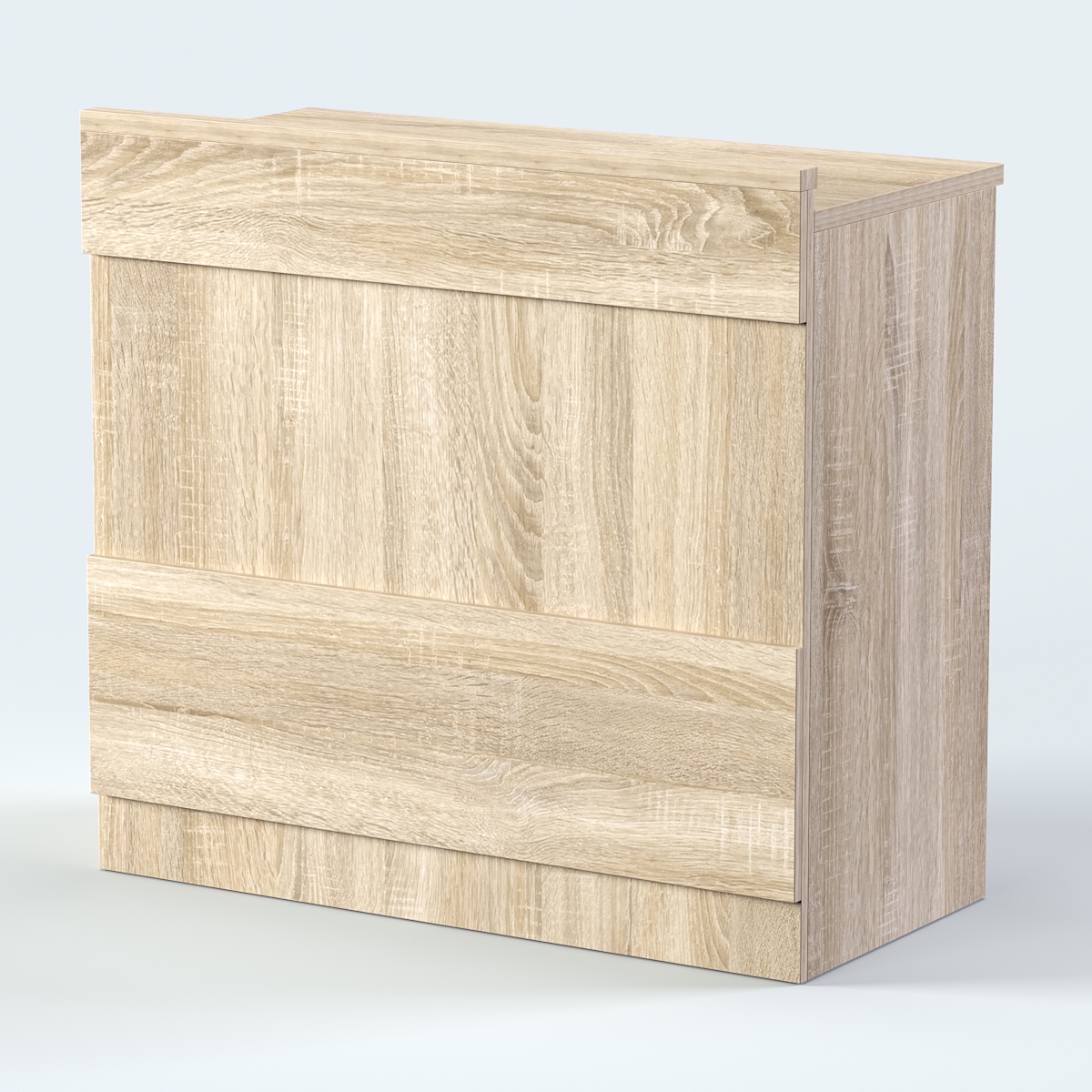 Стол - верстак с ящиками и дверью №1 Дуб Сонома