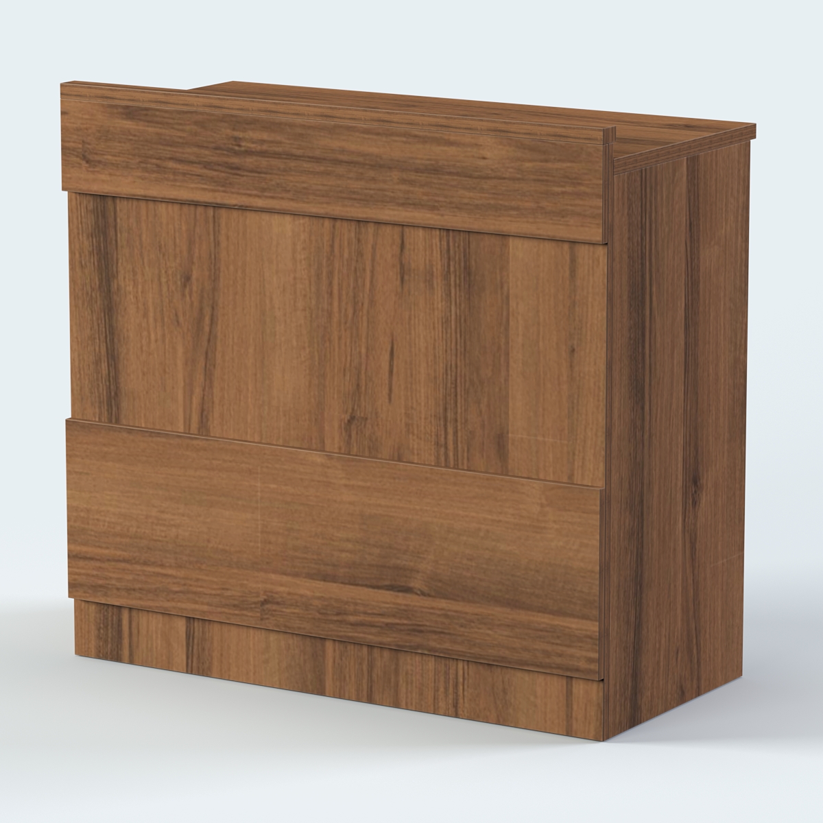 Стол - верстак с ящиками и дверью №1 Орех