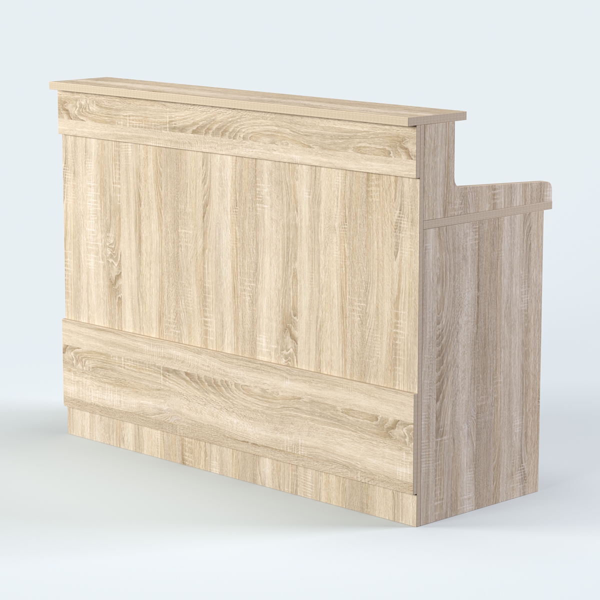 Стол - верстак широкий с ящиками №4 Дуб Сонома