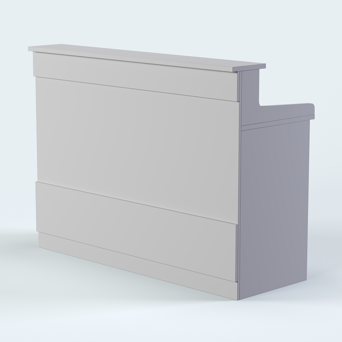 Стол - верстак широкий с ящиками №4 Серый