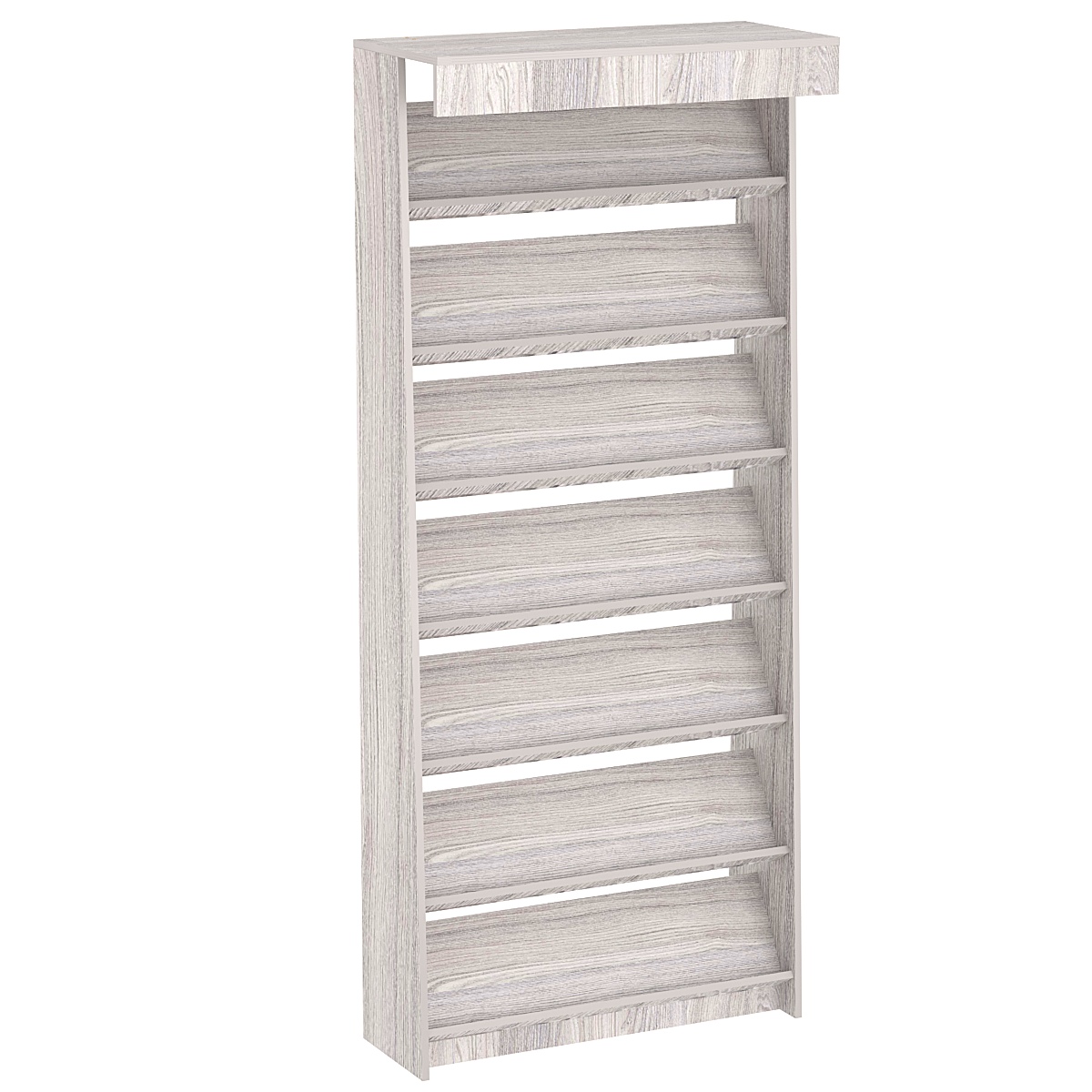 Стеллаж под книги №3 Ясень Анкор светлый - U31104