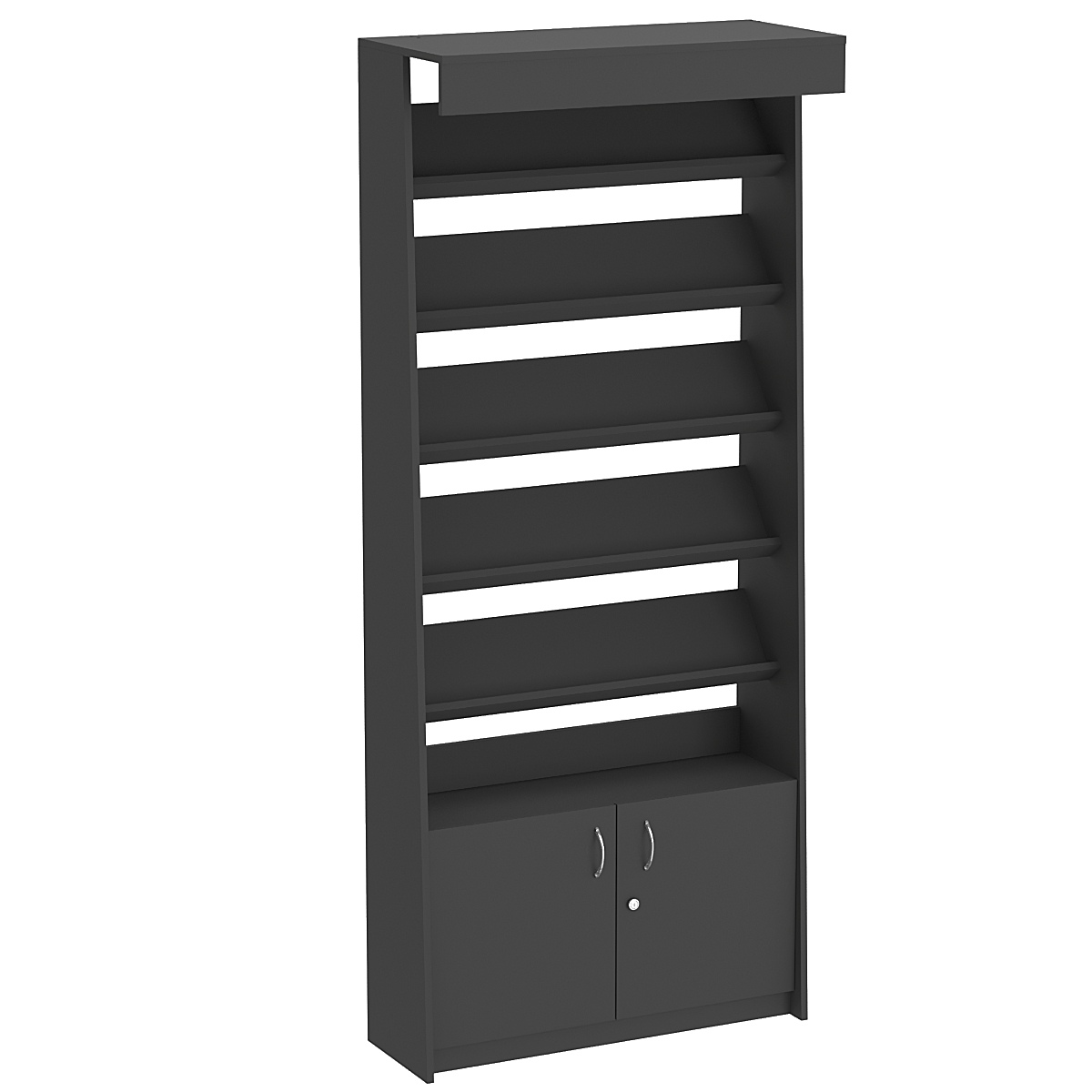 Стеллаж под книги №4 Черный