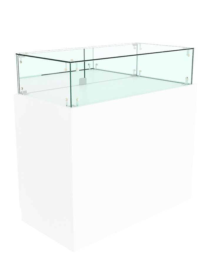 Прилавок ОТРАЖЕНИЕ из ДСП №14 Белый