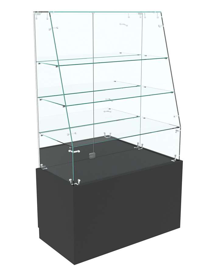 Прилавок высокий ОТРАЖЕНИЕ №15 Черный