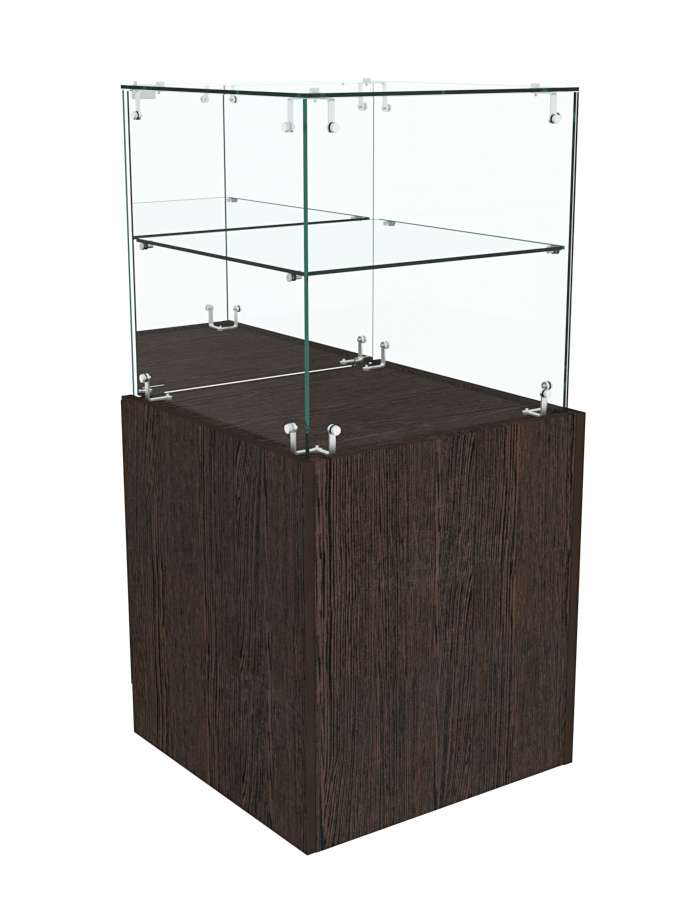 Прилавок квадратный ОТРАЖЕНИЕ №10 Дуб Венге