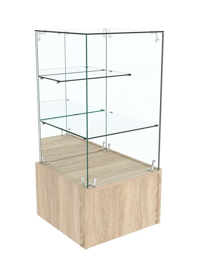 Прилавок выставочный ОТРАЖЕНИЕ №11 Дуб сонома