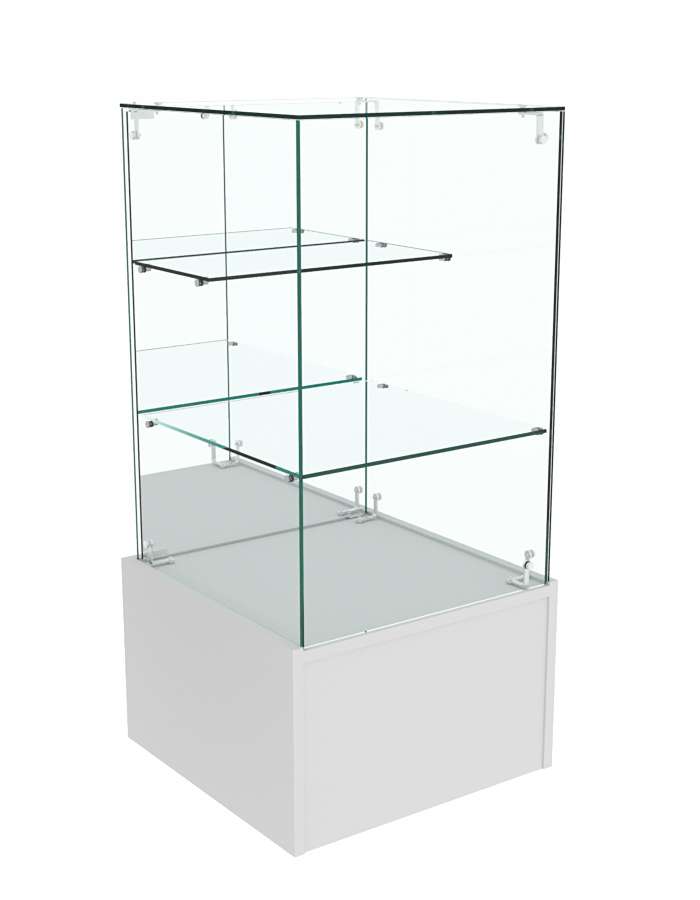 Прилавок выставочный ОТРАЖЕНИЕ №11 Cерый