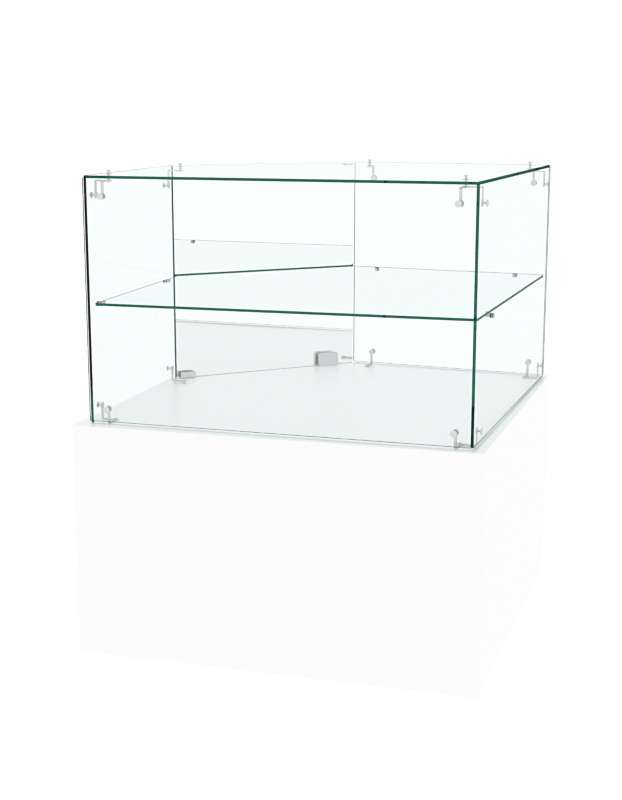 Прилавок угловой ОТРАЖЕНИЕ №4  Белый