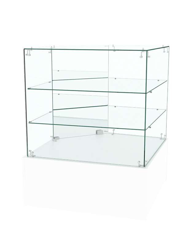 Прилавок ОТРАЖЕНИЕ с крепежами №5 угловой Белый