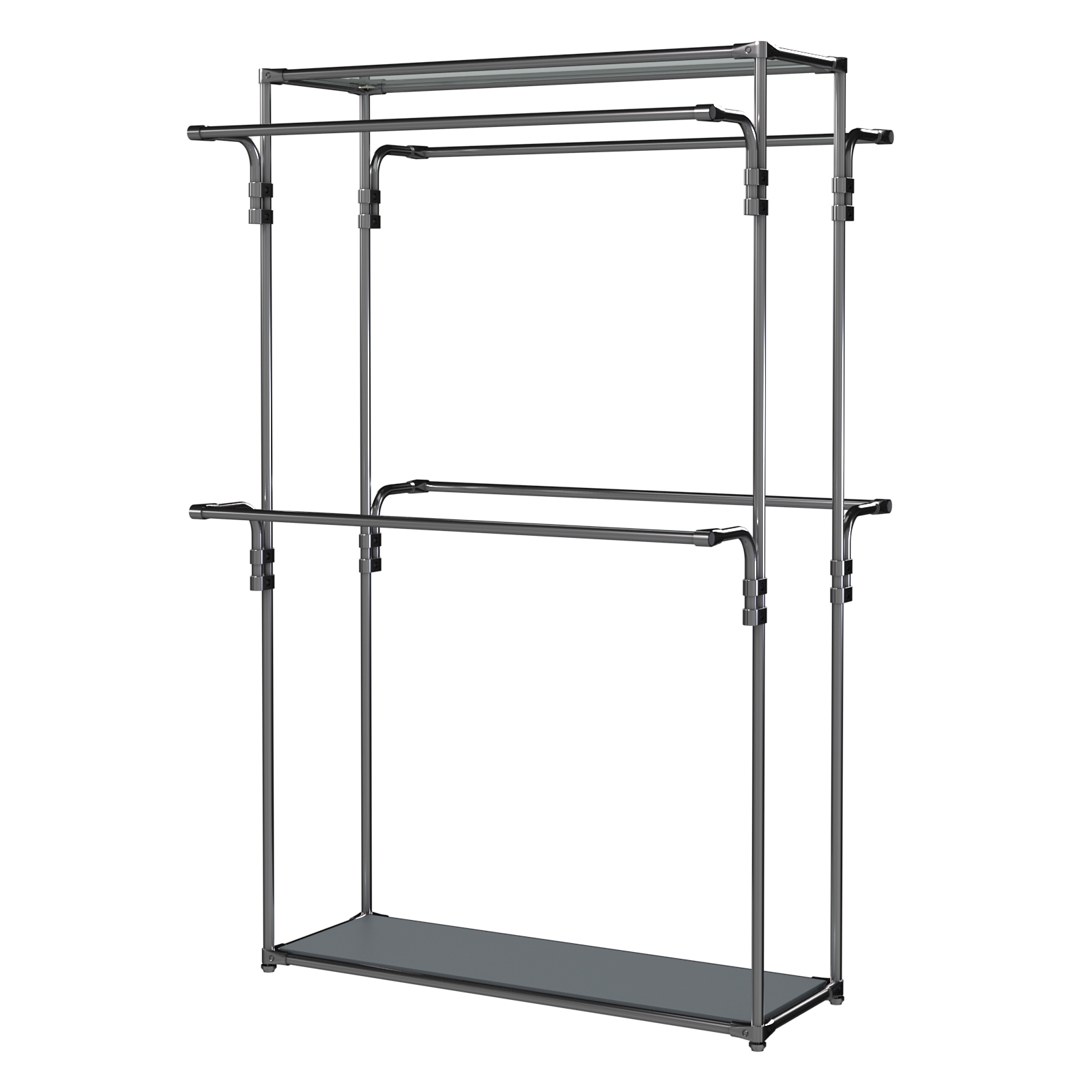 Хромированное вешало БАШНЯ №4 Темно-Серый